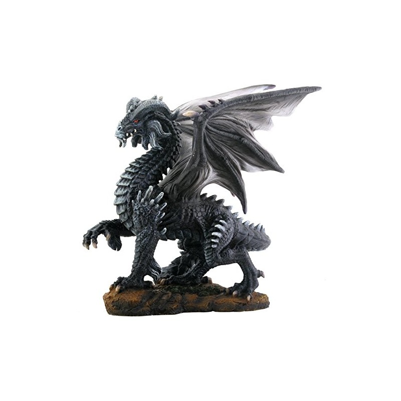Dark Dragon Figurine Display