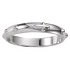 Sterling Silver 3.20mm Rosary Ring – Elegant Faith-Inspired Jewelry for