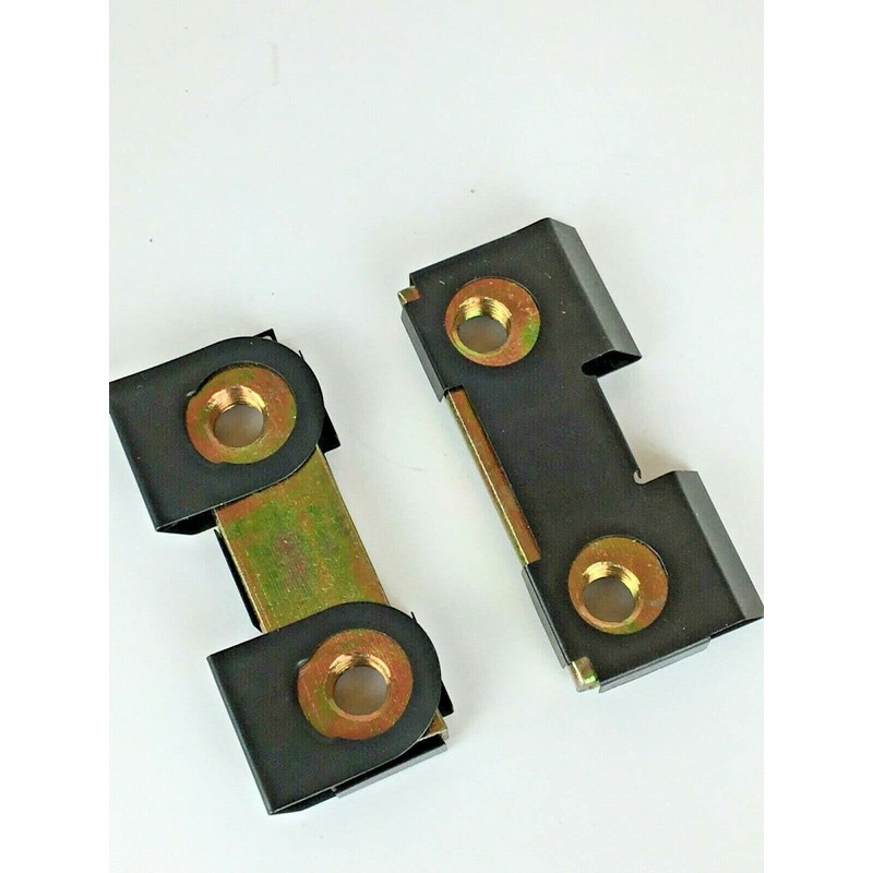 2PCS Bumper Bolt Fixing Kit with Captive Nut Tapping Plate