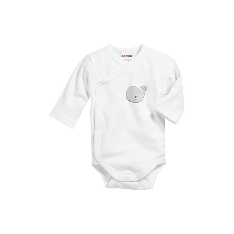 Schnizler Unisex Baby Bodysuits Whale Design - Pack of 2