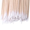 RIKWOG 600pcs Pointed Cotton Swabs, 4 inch Precision Microblading Cotton