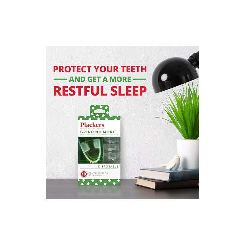 Plackers Grind No More Disposable Night Guard, 16 Count