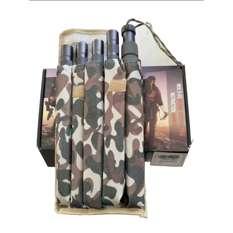 Unbranded Multi-Function Tactical Trekking Pole Walking Hiking Stick US