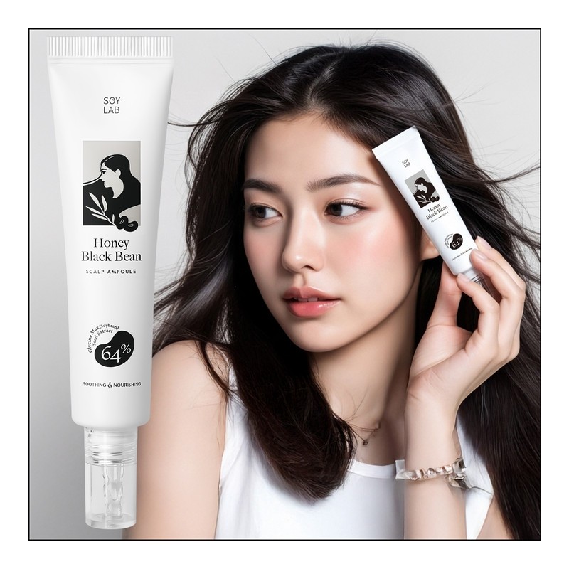 Soy Lab Scalp Shampoo × Ampoule Black Bean Intensive Care