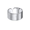 10mm 925 Sterling Silver Rings for Women Mens Brushed Dome