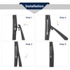 X AUTOHAUX Car Rear Windshield Wiper Blade Arm Set for