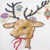 SUPVOX Deer Iron on Sewing Applique Sequin Christmas Iron on