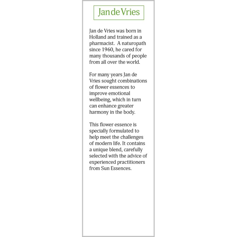 Jan de Vries Natural Emotional Essence 30ml