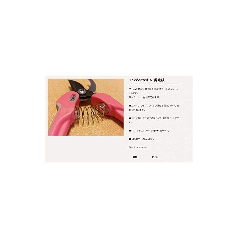 Cactus cushion with pruning shears P-32