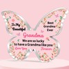 JETTOP Grandma Gifts-Best Grandma Birthday Gifts from Grandchildren Beautiful Grandma
