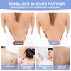 Exfoliating Back Scrubber for Shower, 34 Inches Back Scrubber with