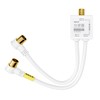 F-Factory S-4C-FB S-4C-FB 0.2m L-Shaped Plug Gold-Plated (Supports 4K8K /