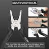Rongon PRO Linesman Pliers Linesmans Combination Pliers Tools 8-Inch Side-Cutting