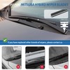 ASLAM Wiper Blade Refills 26"+18" for 2010-2014 Honda Insight and