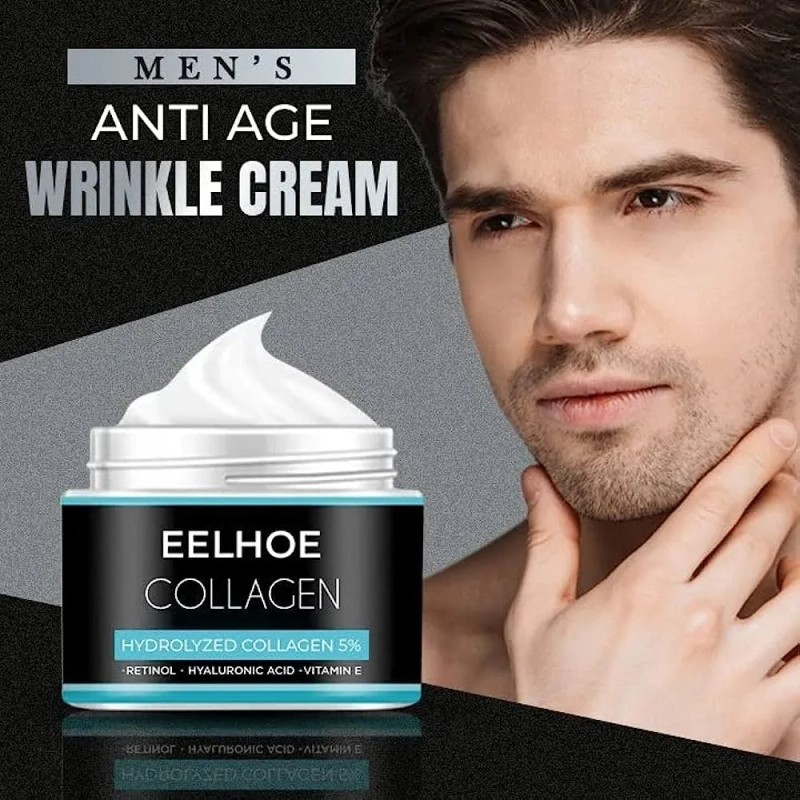 Ee Crema Colageno Hidrolizado Reafirmante Antiarrugas Hombre Mixta