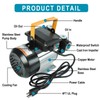 110V AC 550W Self Priming Electric Transfer Pump, 60L/min Oil