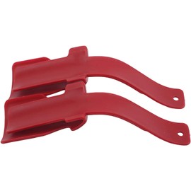 Lazy Shoes Helper, Easy To Wear Shoes Portable Shoe Lifting Helper For Seniors Elderly Disabled Men Women And Kids, Plastic Shoehorn Fits All Shoes, Red