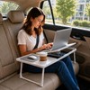 Car Desk for Laptop, Car Seat Table Tray with Cup
