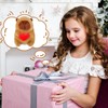 Capybara Plush Toy, Cute Love Heart Capybara Teddy 23cm Cute