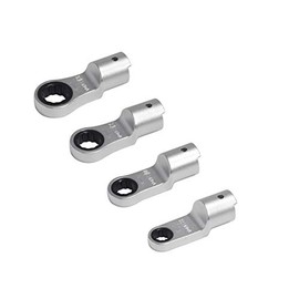 TONE Ratchet Glasses Headset for Replaceable Torque Wrench 10DRM40 φ0.4 inches (10 mm), Contents: 4 Pieces