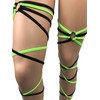 Leg Wraps for Rave Dancing Music Festival Pair of Non-Slip
