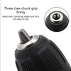 Keylless Drill Chuck, Electric Drill, 3/8 Thread 0.8 mm-10 mm