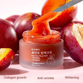 MOMMY CARE Black Plum Fill Up Cream 50ml  Korean Firming Face Cream with Black Plum Extract and BL_Fill-Up Complex for Firm and Youthful Skin         