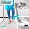 Shower Scrubber with Long Handle, 47'' Bathtub Scrub Brush, Bathroom