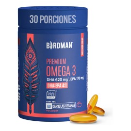 Birdman Omega 100 Vegetal Aditivos Cápsulas