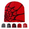 JYJLLM Spider Web Running hat，Beanie hat，Unisex of Skull Cap, Cotton