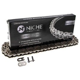 NICHE Drive Sprocket Chain Combo for Gas Gas EC 250 250E 250R 2T Front 13 Rear 48 Tooth 520NZ Standard 112 Links