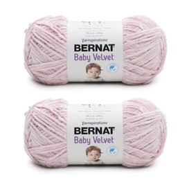 Bernat Baby Velvet Potpourri Yarn - 2 Pack of 300g/10.5oz - Polyester - 4 Medium (Worsted) - 492 Yards - Knitting/Crochet (16418686029P02)