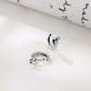 SILVERCUTE 925 Sterling Silver Earrings for Men and Women Stud