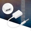 3.5mm Jack to USB Cable, USB to Aux Audio Adapter,