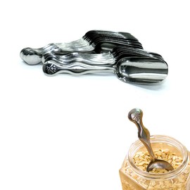 Mini Scoops for Dry Goods - 20Pcs Stainless Steel Canister Kitchen Scoop for Tea, Coffee, Ice Scooper for Ice Maker - Stainless Steel Scoops for Flour and Sugar Scoop for Canister Metal Scooper