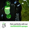 GolfERASERS Premium Microfiber Golf Towel with Clip for Golf Bag,