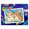 Ravensburger - CreArt E Series: Bunnies Among the Daisies, Paint