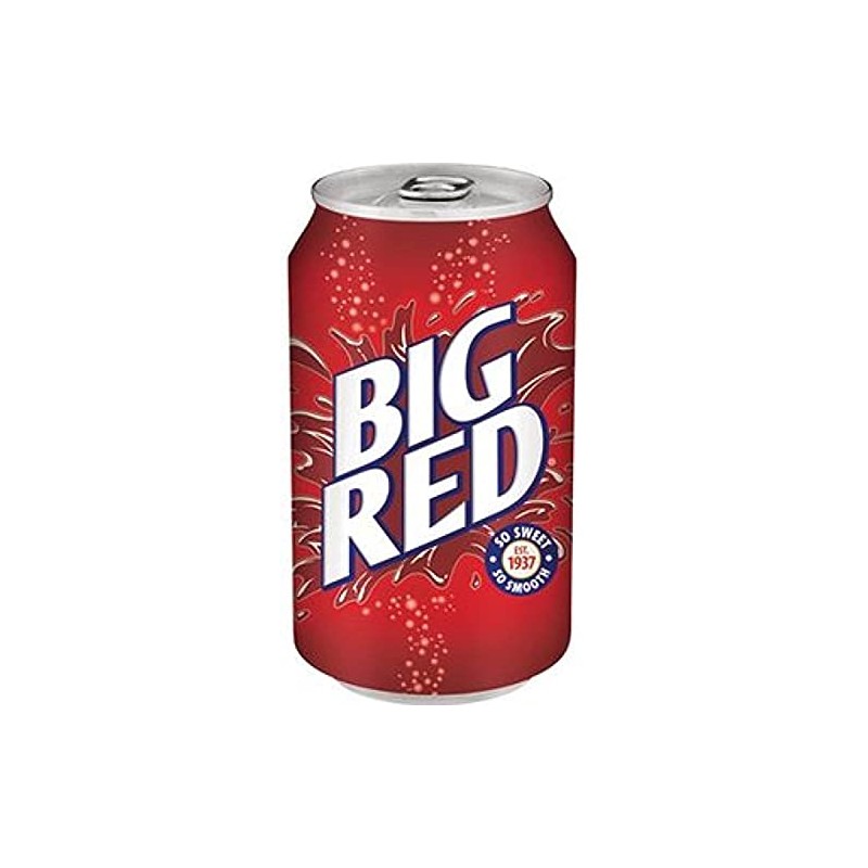 Big Red Cream Soda, 12 oz Cans, 48 Units