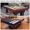 DTESL Pool Table Cover, Waterproof & Dustproof Outdoor/Indoor Polyester Taffe...
