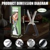 Rib Membrane Remover Tool - Easy Grip Non-Slip Handle Meat