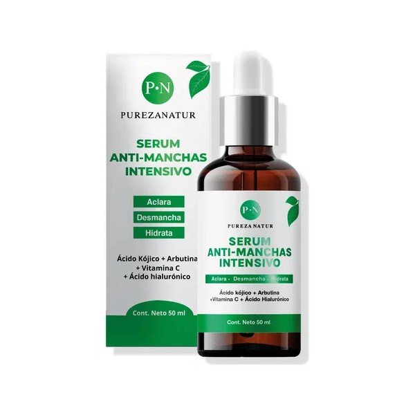 Pureza Natur Serum Aclarante De Paño Manchas Facial y Ácido