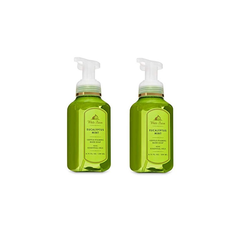 Eucalyptus MInt jabón de manos de espuma suave, paquete de