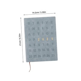 Totority Fitness Workout Journal Notebook Daily Planner Coil Bound 2025 Fitness Schedule Notepad for Health Management and Exercise Goals