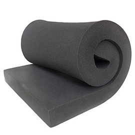 AKTRADING CO. CertiPUR-US - Cojín de Goma de carbón Certificado (reemplazo de Asiento, Acolchado de Espuma, Hoja de tapicería acústica) - 1 Alto x 24 