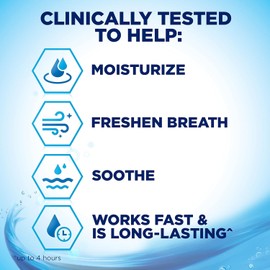 3 Pack Biotene Oral Balance Dry Mouth Moisturizing Gel 1.5 oz soothe oral tissues long