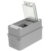 2 Way Circuit Breaker Box, IP65 Waterproof Distribution Protection Box