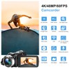 Acuvar 4K Video Camera Camcorder 48MP Auto Focus Vlogging Camera
