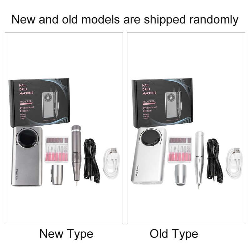 35000RPM Rechargeable Electric Nail Drill Pen Machine Portable Nail Grinding