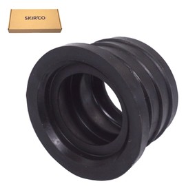 SKIR'CO (5 pcs) Black 40 x 32 mm Rubber Sleeve for Drain Pipe, Pipe Connector, Pipe Adaptor, Reducer