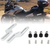 Motorcycle Windscreen Windshield Mount Bracket Kit Replacement for SUZUKI V‑STROM